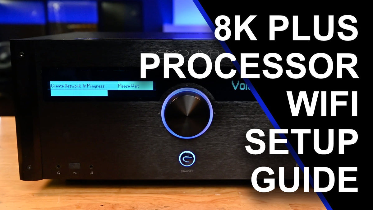 Photo inspiration: Fresh Look at Emotiva Plus Processor WiFi Setup Tutorial