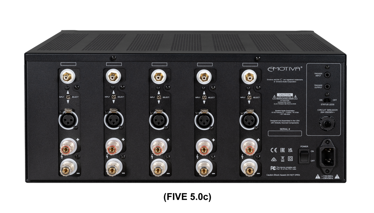 XPA C Compact Chassis Power Amplifier – Emotiva Audio Corporation