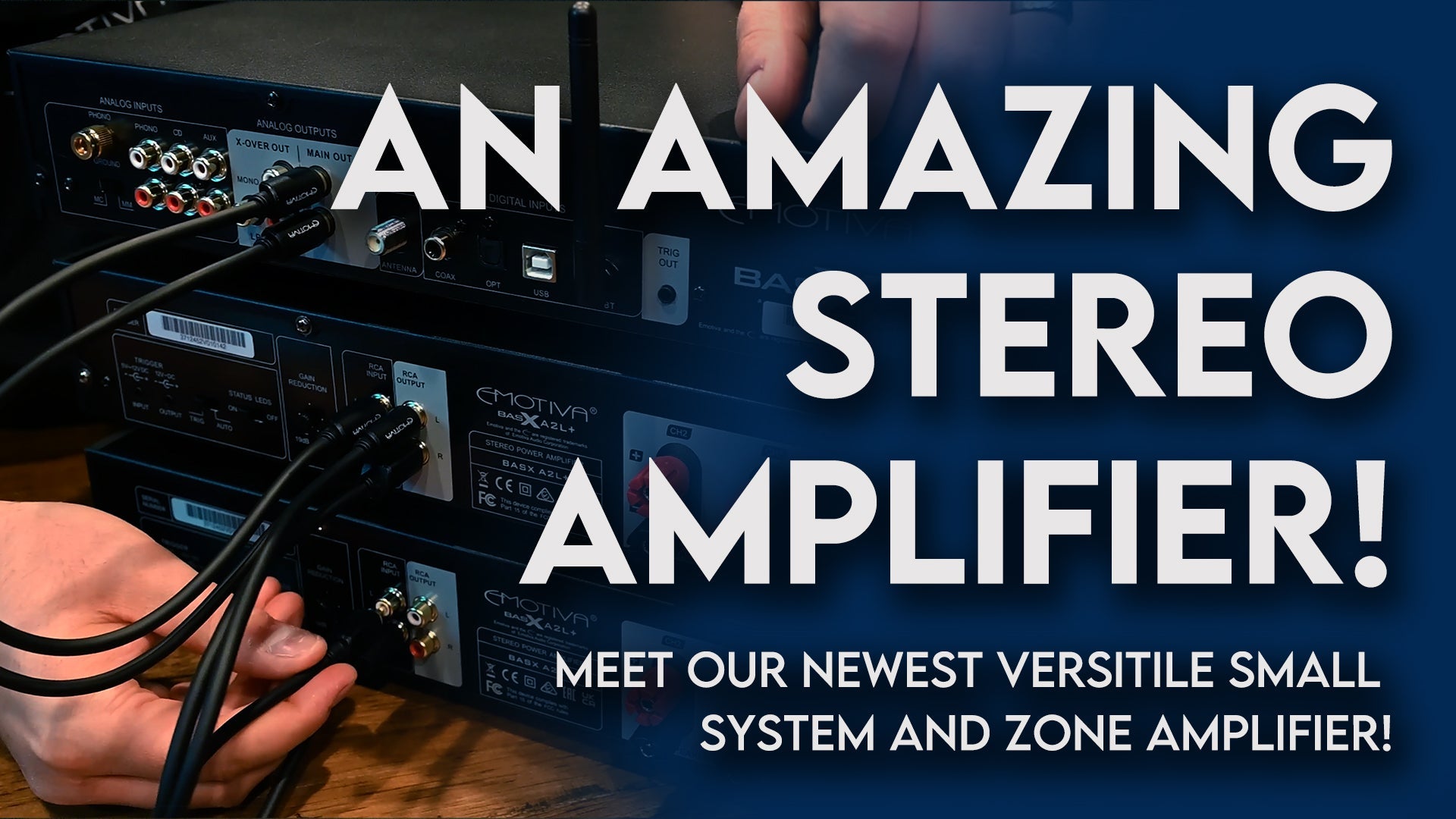 NEW BasX A2L+ Amplifier: An Amazingly Versatile Stereo Amp!