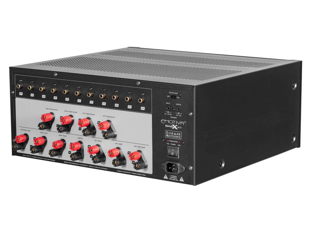 BasX A11 Eleven-Channel Power Amplifier