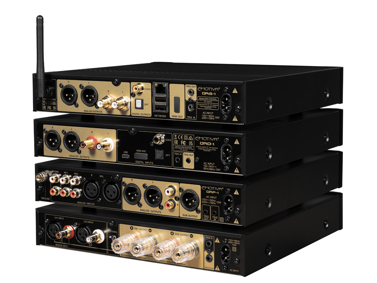 Emotiva Differential Reference® Stack | Compact Hi-Fi System – Emotiva ...