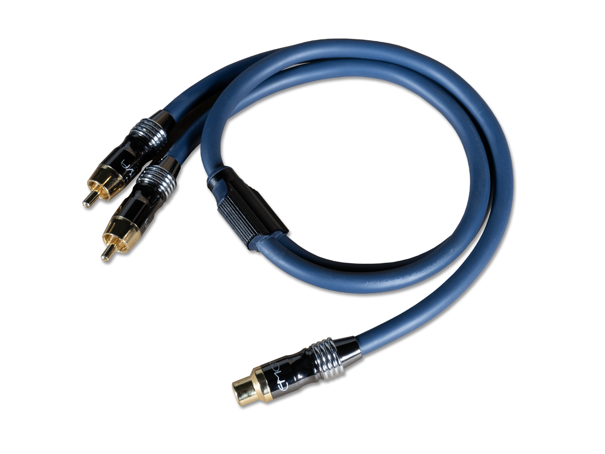 photo of blue Emotiva Audio YRCA Female Cable