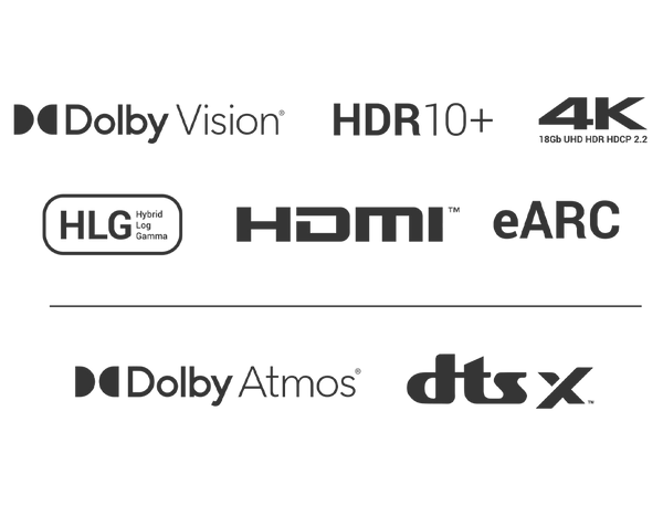 INCREDIBLY DETAILED SURROUND SOUND AND VIDEO PERFORMANCE