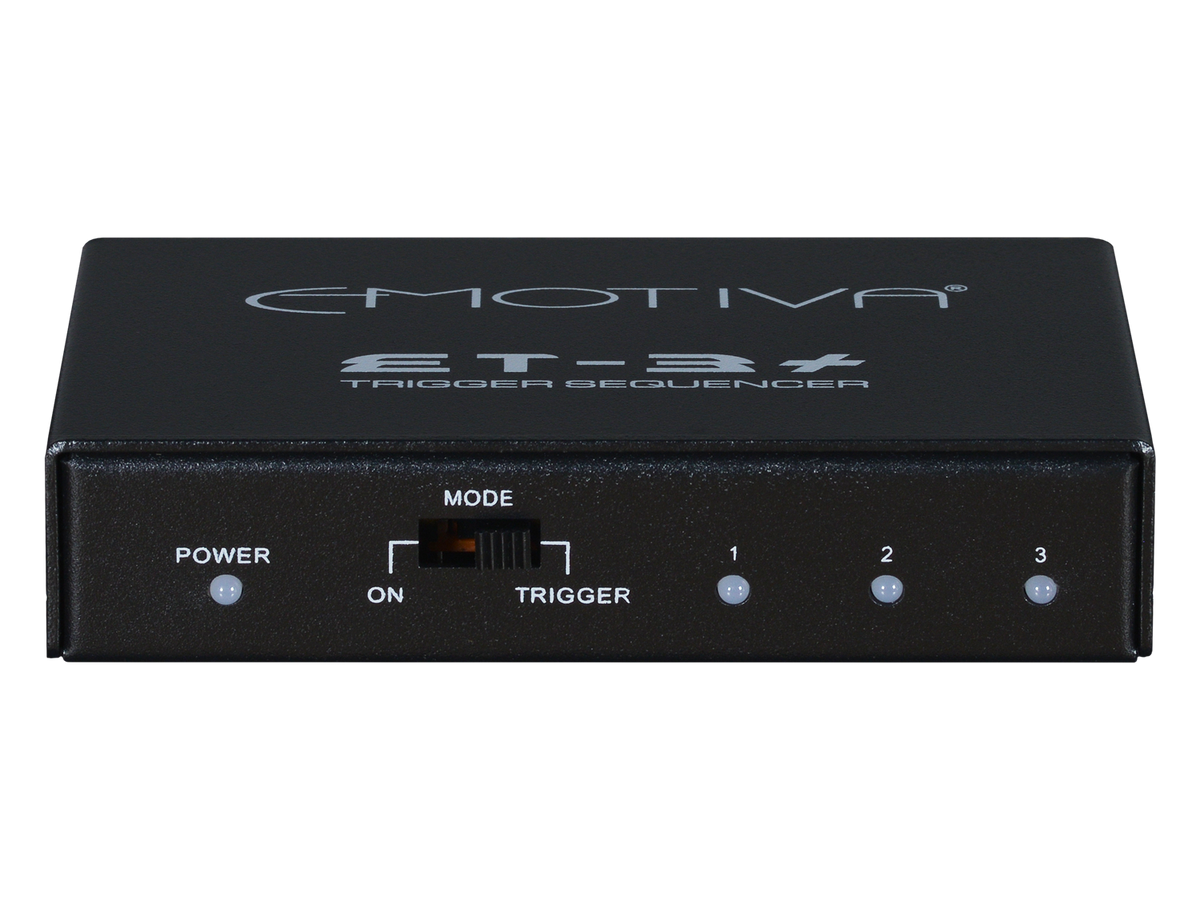 ET-3+ Trigger Sequencer – Emotiva Audio Corporation