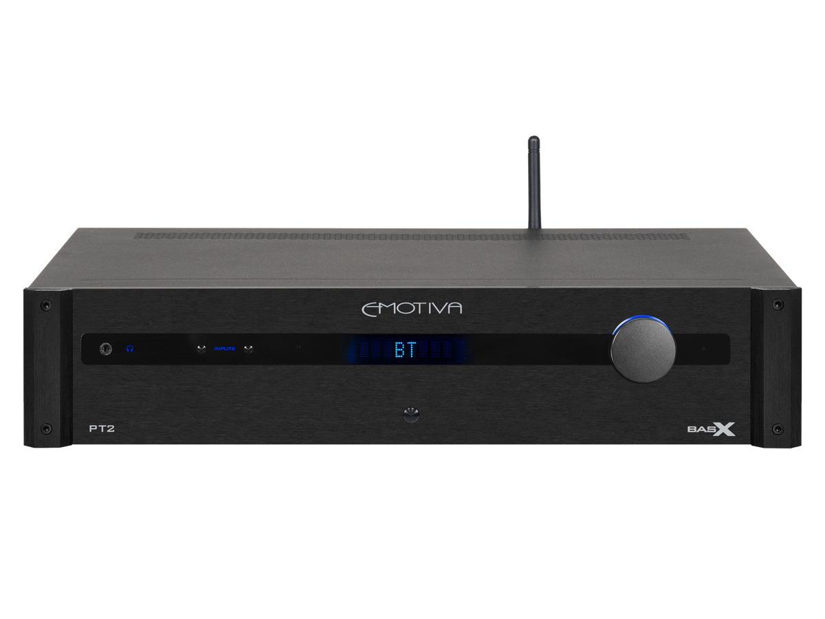 BasX PT2 Stereo Preamp/DAC/Tuner – Emotiva Audio Corporation