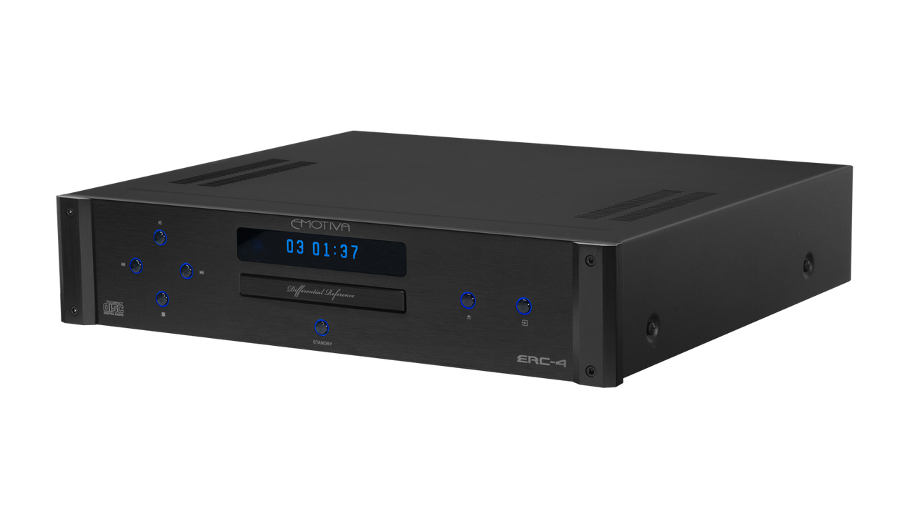 Isometric photo of the front of the ERC-4 CD Player