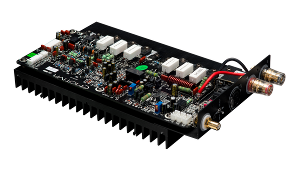 Photo of the XPA GEN3 Module's PCB and input and output terminals