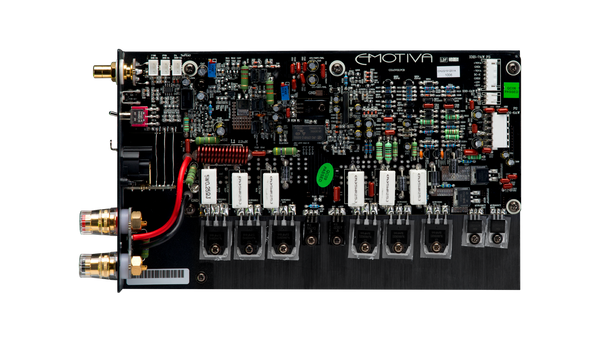 Photo of the XPA Gen3 Module's PCB and input and output circuitry
