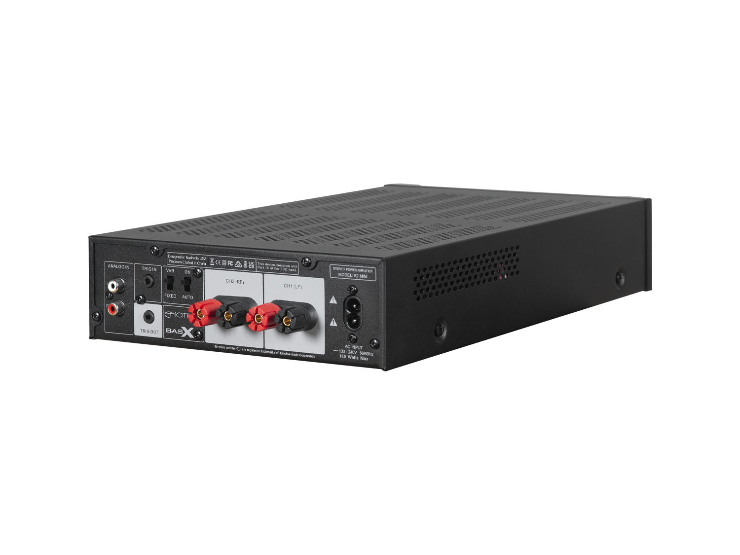 BasX A2m Stereo Flex AmplifierN Emotiva Audio Corporation