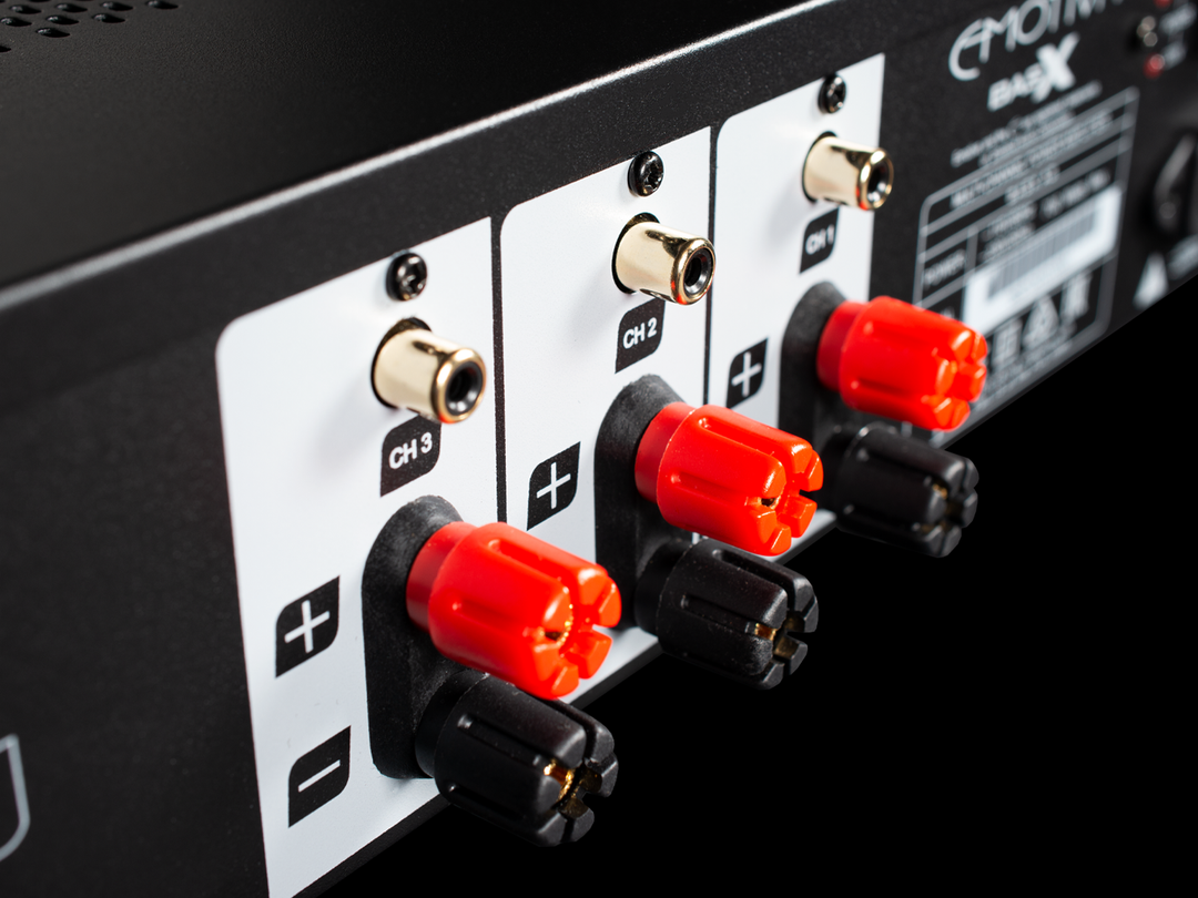 BasX A3 Three-Channel Power Amplifier