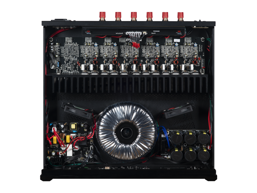 BasX A6 Six-Channel Power Amplifier