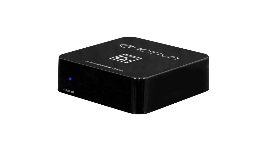 VSUB-1 Virtual Copper 24 Bit Digital Audio Wireless Subwoofer Receiver